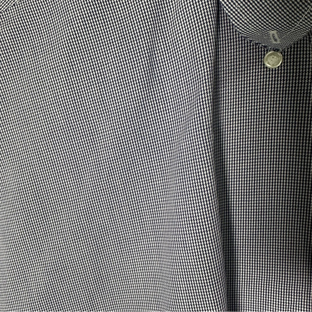 Men's Casual Button-Down Shirt in Blue - Picture 3 of 5